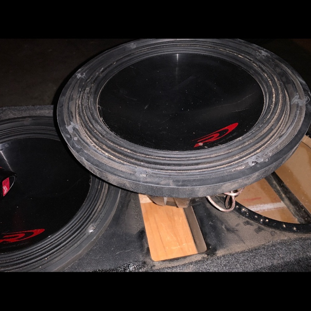 Alpine type r 12” subs